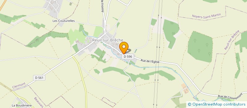 localisation de l'entreprise MONSIEUR YVAN CHRISTOPHE à REUIL-SUR-BRECHE
