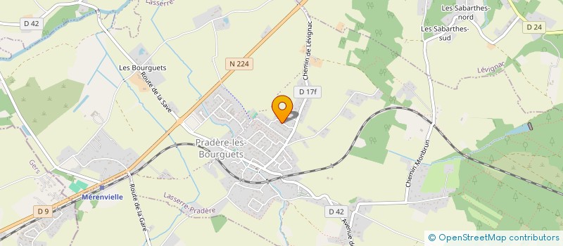 localisation de l'entreprise MONSIEUR YVAN CHWARTZ  MENVILLE