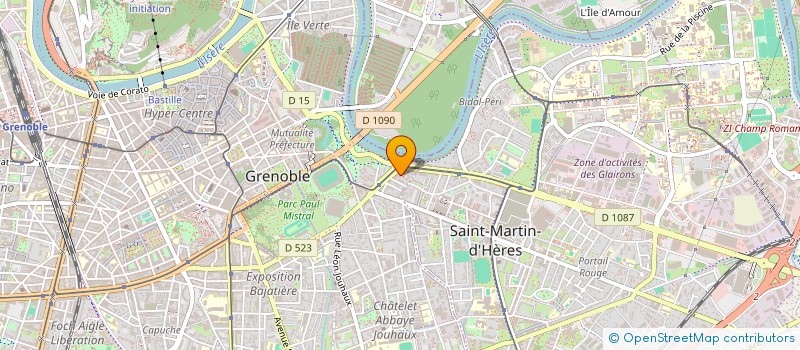 localisation de l'entreprise MONSIEUR YVAN CORMIER  GRENOBLE