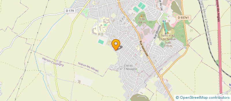 localisation de l'entreprise MONSIEUR YVAN DANIEL  NUX-LES-MINES