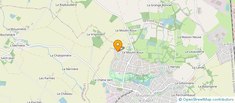 localisation de l'entreprise MONSIEUR YVAN DEBIEN à MOUILLERON-LE-CAPTIF