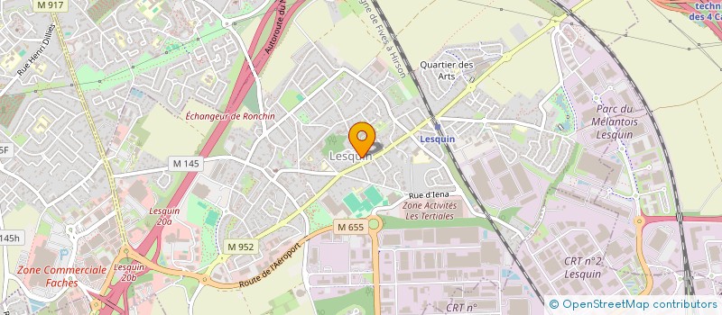 localisation de l'entreprise MONSIEUR YVAN DEKEYSER à LESQUIN