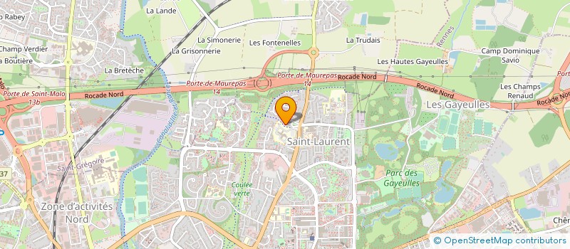 localisation de l'entreprise MONSIEUR YVAN DELEPINE  RENNES