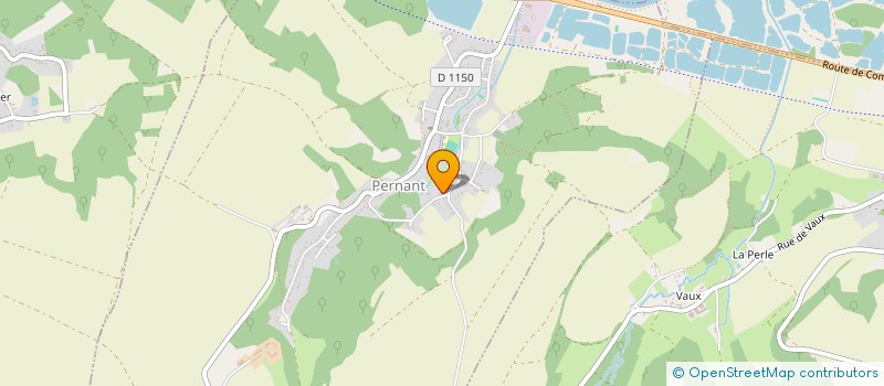 localisation de l'entreprise MONSIEUR YVAN DENIS  PERNANT