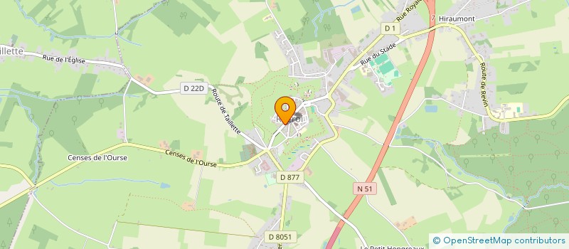 localisation de l'entreprise MONSIEUR YVAN DEWELLE  ROCROI