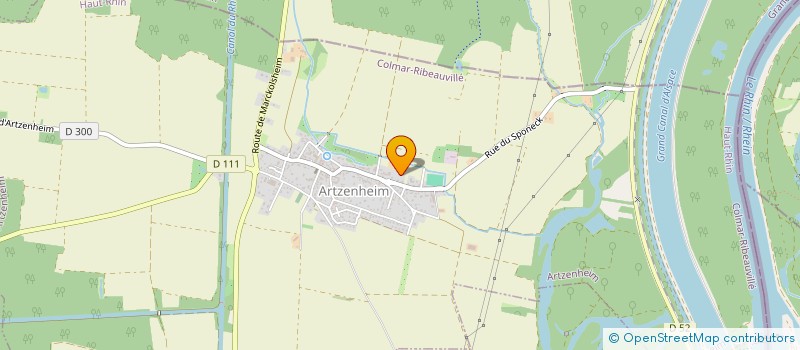 localisation de l'entreprise MONSIEUR YVAN EBY  ARTZENHEIM