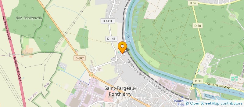 localisation de l'entreprise MONSIEUR YVAN ETEMADZADEH à SAINT-FARGEAU-PONTHIERRY