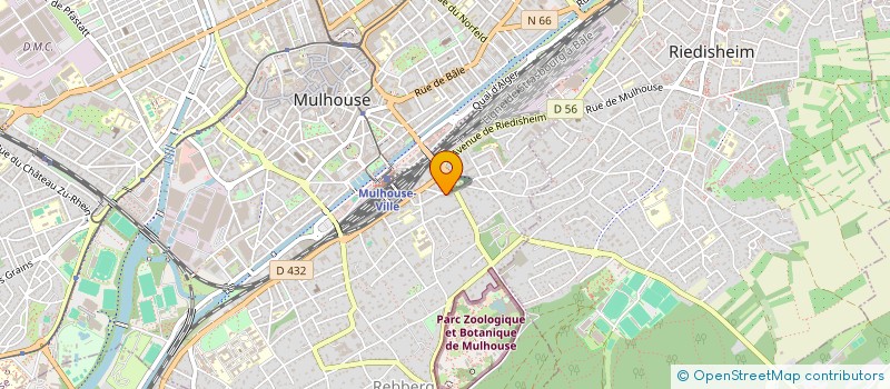 localisation de l'entreprise MONSIEUR YVAN ETIENNE à MULHOUSE