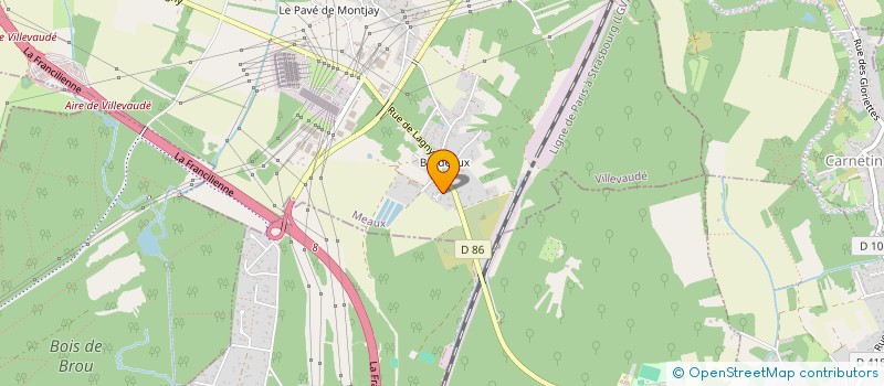localisation de l'entreprise MONSIEUR YVAN FABBRIZIO à VILLEVAUDE