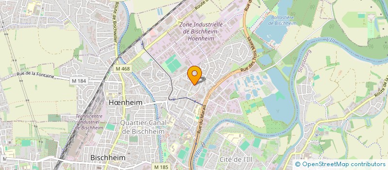 localisation de l'entreprise MONSIEUR YVAN FAUTH  HNHEIM