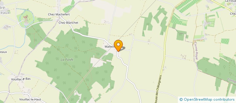 localisation de l'entreprise MONSIEUR YVAN FAUXINSTIER  SAINT-ROMAIN-DE-BENET