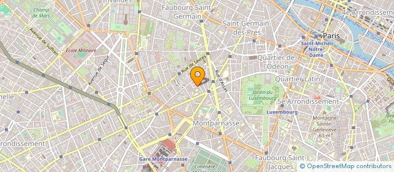 localisation de l'entreprise MONSIEUR YVAN FERRE  PARIS