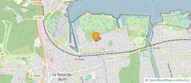 localisation de l'entreprise MONSIEUR YVAN FLEURIET à LA TESTE-DE-BUCH