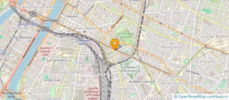 localisation de l'entreprise MONSIEUR YVAN FRAMINET à LYON
