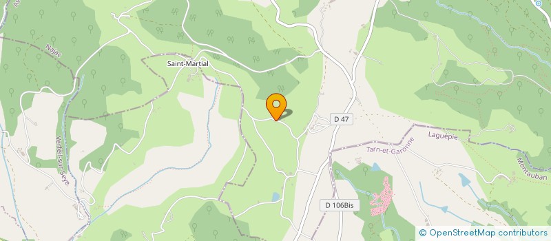 localisation de l'entreprise MONSIEUR YVAN FROMENT  NAJAC