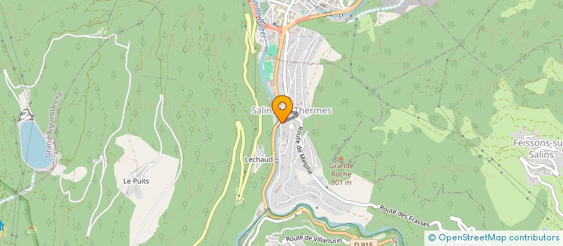 localisation de l'entreprise MONSIEUR YVAN GASTINI  SALINS-FONTAINE