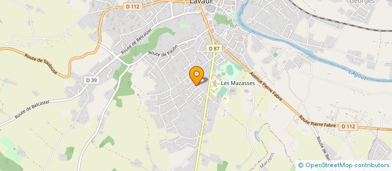 localisation de l'entreprise MONSIEUR YVAN GERMANETTO à LAVAUR