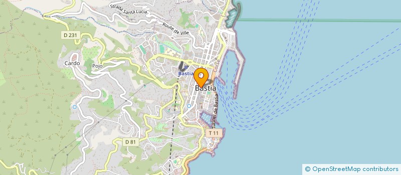 localisation de l'entreprise MONSIEUR YVAN GIAMARCHI à BASTIA