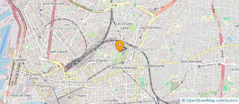 localisation de l'entreprise MONSIEUR YVAN GILLET à MARSEILLE