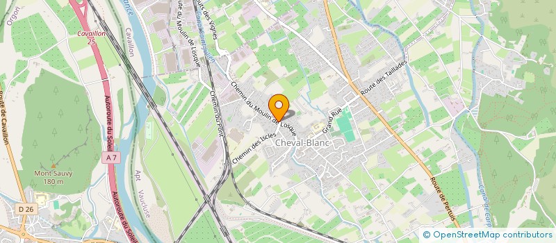 localisation de l'entreprise MONSIEUR YVAN GINEPIO  CHEVAL-BLANC