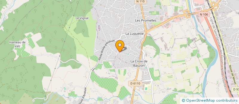 localisation de l'entreprise MONSIEUR YVAN GLEYZE à ALES