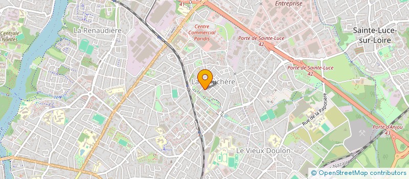localisation de l'entreprise MONSIEUR YVAN GOILLANDEAU à NANTES
