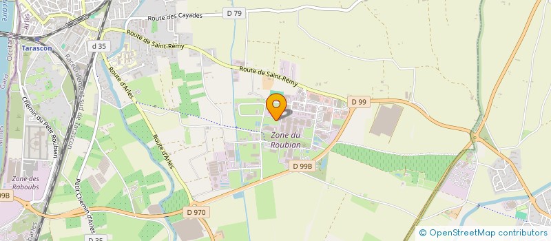 localisation de l'entreprise MONSIEUR YVAN GRANDI  TARASCON