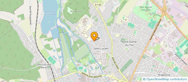 localisation de l'entreprise MONSIEUR YVAN GRUBSKI  BEAUVAIS