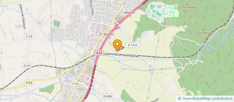 localisation de l'entreprise MONSIEUR YVAN GUAZZINI  VENELLES