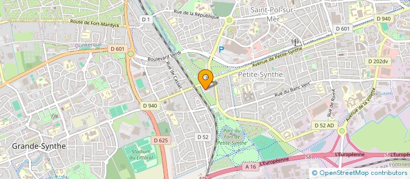 localisation de l'entreprise MONSIEUR YVAN HELFRID  AUDRUICQ