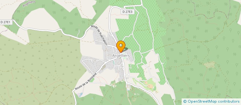 localisation de l'entreprise MONSIEUR YVAN HERAUD  ARGELLIERS