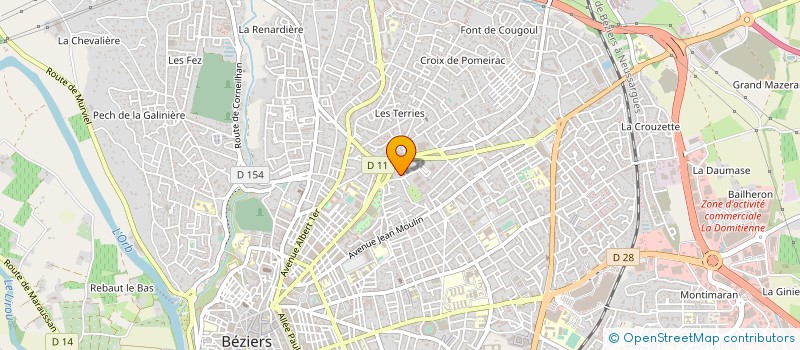 localisation de l'entreprise MONSIEUR YVAN HERNANDEZ à BEZIERS