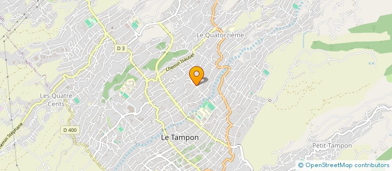 localisation de l'entreprise MONSIEUR YVAN HOAREAU  LE TAMPON