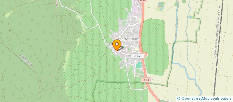 localisation de l'entreprise MONSIEUR YVAN HUNTZIGER  WESTHALTEN