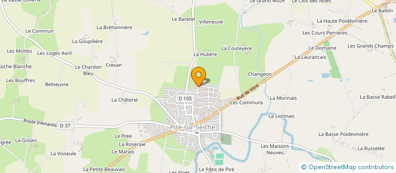 localisation de l'entreprise MONSIEUR YVAN JOUET  PIRE-CHANCE