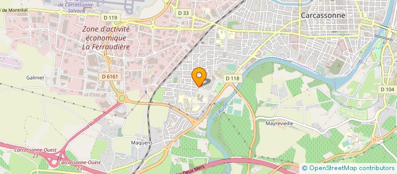 localisation de l'entreprise MONSIEUR YVAN KHOURY à CARCASSONNE