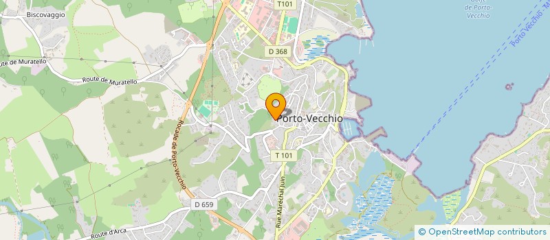 localisation de l'entreprise MONSIEUR YVAN LAMBERTON à PORTO-VECCHIO