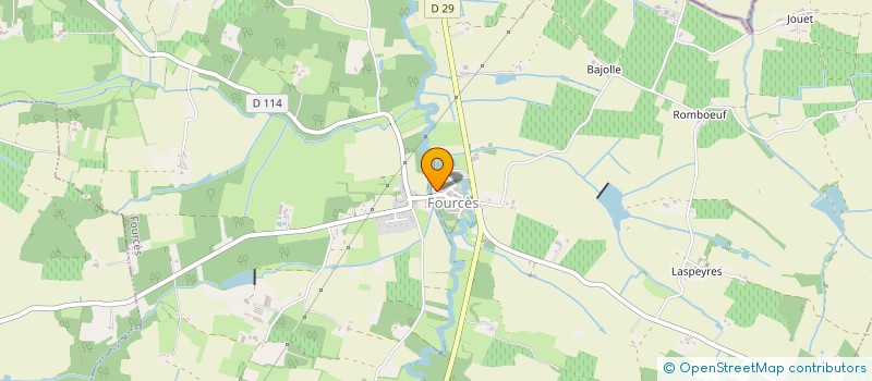localisation de l'entreprise MONSIEUR YVAN LANGLADE à CASTELNAU D'AUZAN LABARRERE