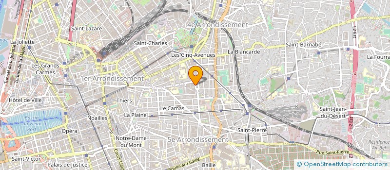 localisation de l'entreprise MONSIEUR YVAN LAUTIER à MARSEILLE