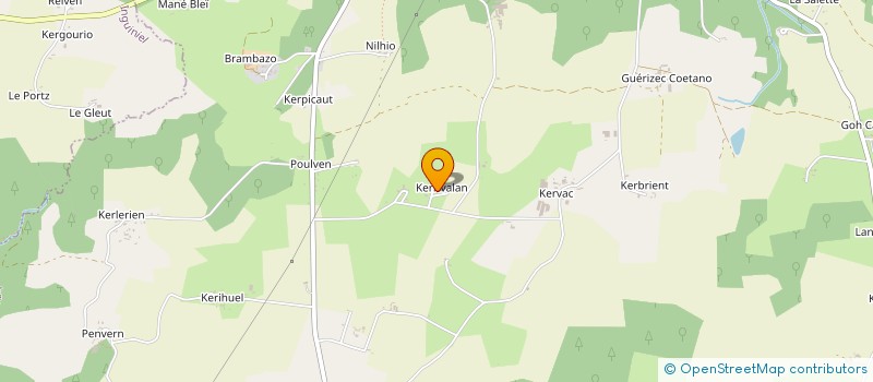 localisation de l'entreprise MONSIEUR YVAN LE LEANNEC  BUBRY