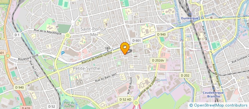 localisation de l'entreprise MONSIEUR YVAN LELEU à DUNKERQUE