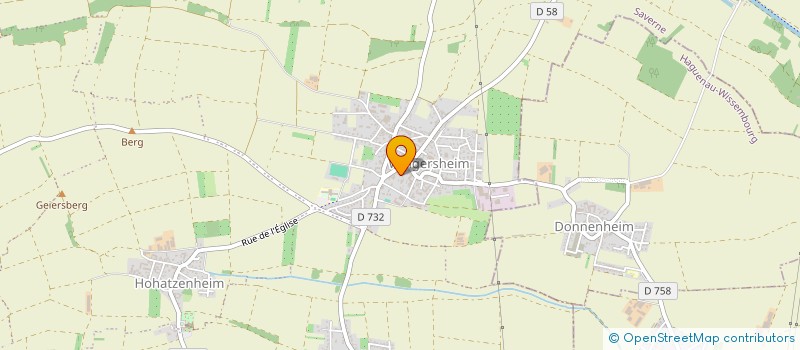 localisation de l'entreprise MONSIEUR YVAN LEVY  WINGERSHEIM LES QUATRE BANS