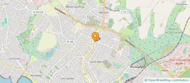 localisation de l'entreprise MONSIEUR YVAN LISA  ROYAN