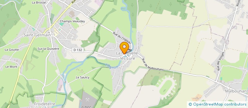 localisation de l'entreprise MONSIEUR YVAN LOMBARD  LA NEUVELLE-LES-LURE