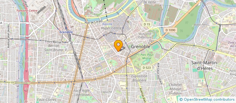 localisation de l'entreprise MONSIEUR YVAN LOYNET  GRENOBLE