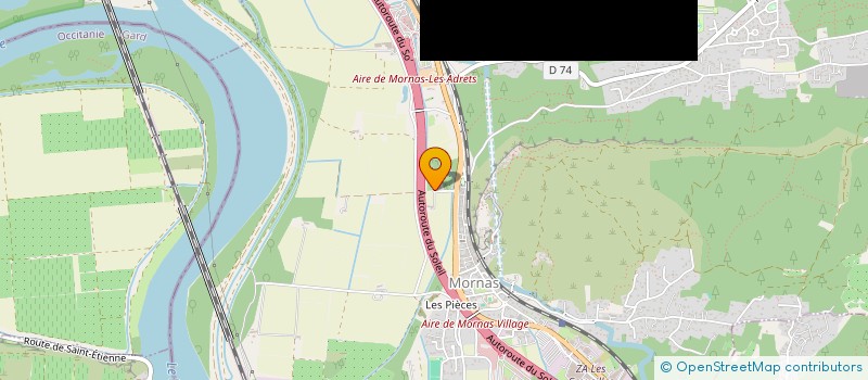 localisation de l'entreprise MONSIEUR YVAN LURMIN  MORNAS