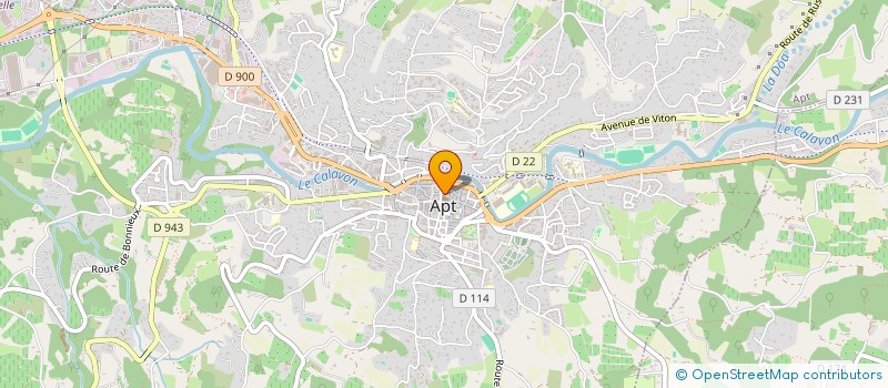 localisation de l'entreprise MONSIEUR YVAN MAGNANI à APT