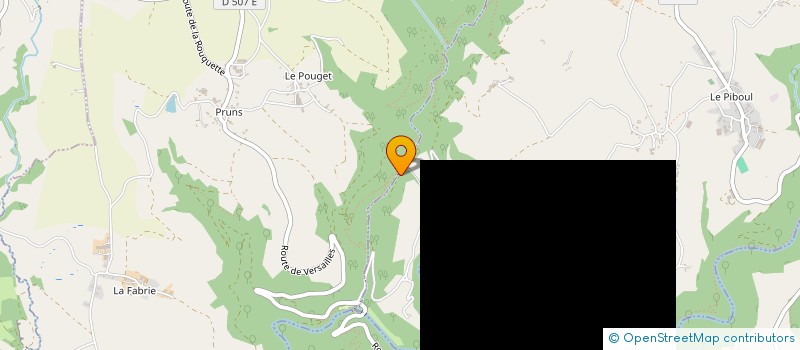 localisation de l'entreprise MONSIEUR YVAN MAGNE  SAINTE-JULIETTE-SUR-VIAUR