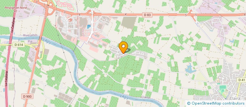 localisation de l'entreprise MONSIEUR YVAN MAROTO  CLAIRA