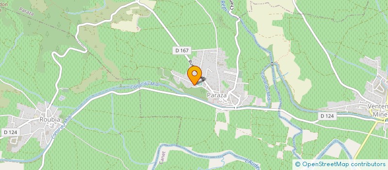 localisation de l'entreprise MONSIEUR YVAN MARTY  SAINT-ANDRE-DE-ROQUELONGUE